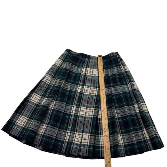 Pendleton Young Vintage Virgin Wool Plaid Skirt Blazer Suit Set - Picture 12 of 13